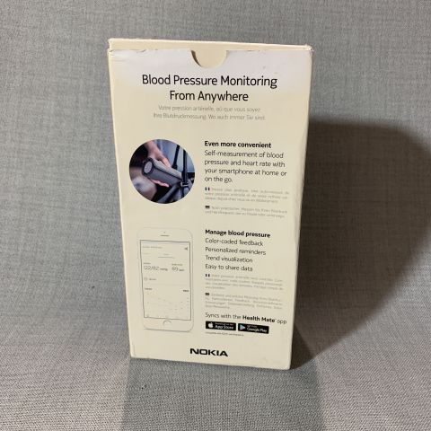 723452-3 Wireless Smart Blood Pressure Monitor Nokia BP-801