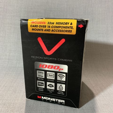 723463-2 Action Camera Monster Villain 1080p Full-HD