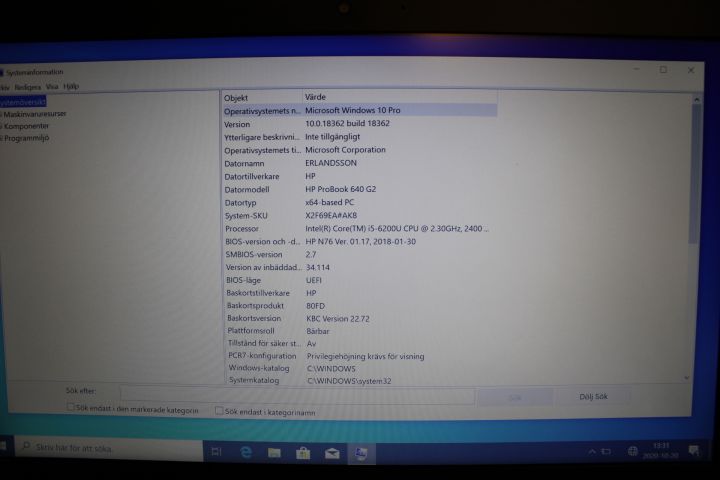 718161-10 HP ProBook 640 G2 + Power Cable and Docking Station (Unlocked)