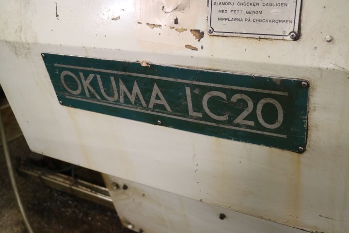 705807-6 CNC Lathe Okuma LC 20 1985