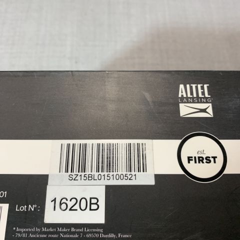 723526-4 Portable Speaker Altec Lansing Ozna Bluetooth 20W black