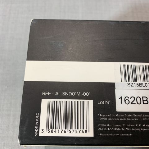 723526-5 Portable Speaker Altec Lansing Ozna Bluetooth 20W black