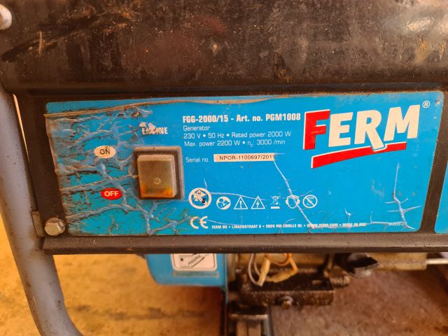 722037-3 Ferm electric generator FGG 2000