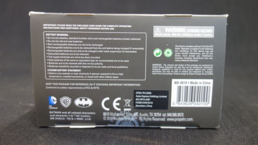 723848-4 Drone, Propel Batwing WB-4010