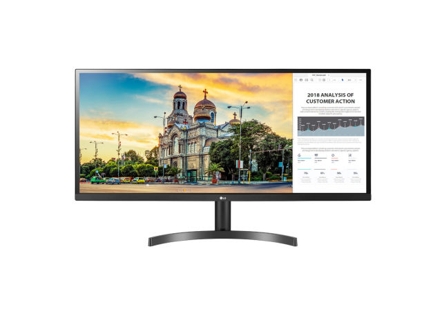 723349-1 Computer monitor LG 34 "monitor 34WL50S-B (IPS, 1080p, FreeSync)