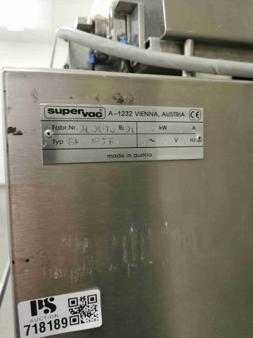 718189-10 Vacuum packer and shrink tank, Supervac
