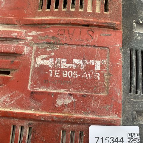 715344-3 Hilti TE 905-AVR hammer and Makita 9565CR angle grinder