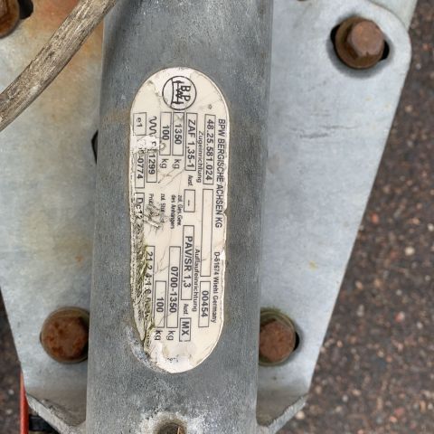 715364-10 Covered trailer Trailergruppen CE 1000 3 -2000