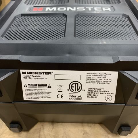 723929-2 Speaker Monster Rockin Rambler