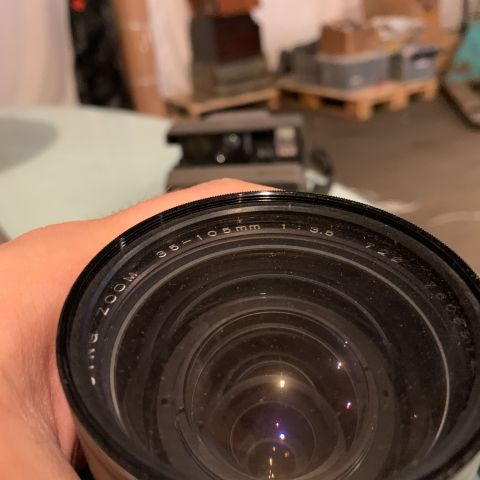 715851-8 Camera Konica Autoreflex T3 & Polaroid Image System