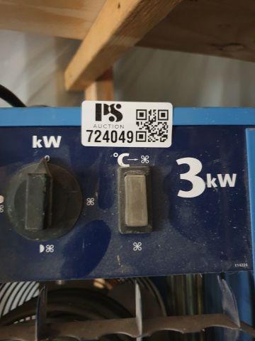 724049-3 Heating fan 3kW