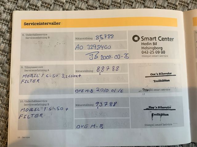 726419-52 Smart Fortwo Cabrio & Pulse - 2001 (WWX664)