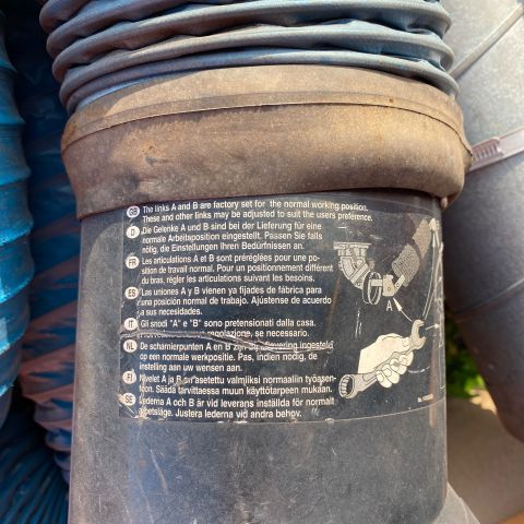 718401-8 Extraction arms 2 pcs - Nederman