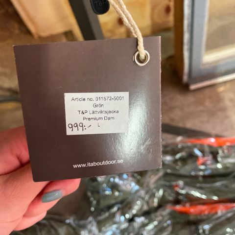 718328-7 Lightweight jackets from T&P - Men and Women (8 pcs)