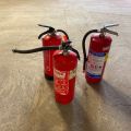 718348-1 Powder extinguisher 3 pcs - 6 KG