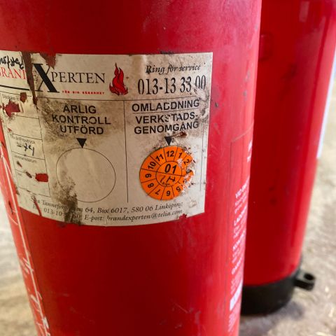 718348-2 Powder extinguisher 3 pcs - 6 KG