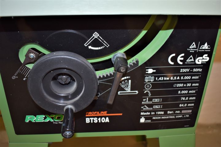 668734-4 Table saw with stand - Rexon Profline BTS10A