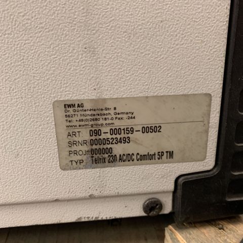 715404-14 TIG EWM T230 Tetrix AC / DC