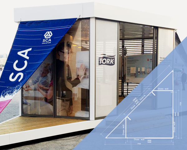 712180-2 Exhibition pavilion, gazebo, guest house, conservatory etc.