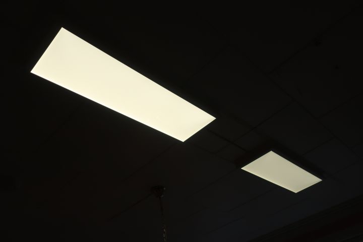 719167-3 2 light panels with remote control, IKEA LED