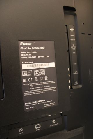 718272-6 LED screen 55 ", iiyama ProLite LE5540S