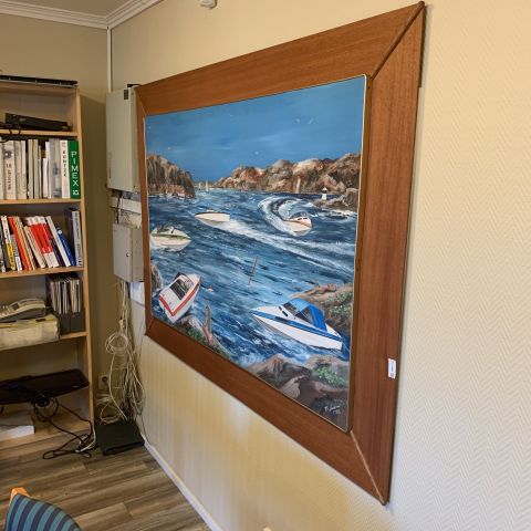 715948-1 Painting Bo Johansson -1983