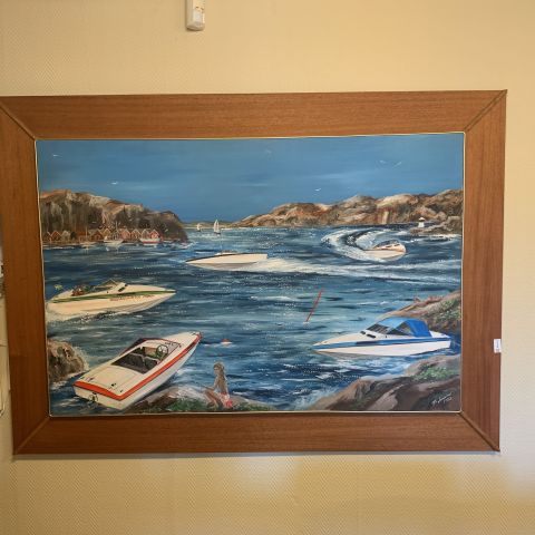 715948-2 Painting Bo Johansson -1983