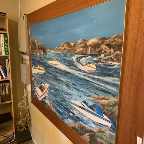 715948-4 Painting Bo Johansson -1983