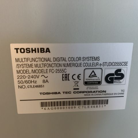 715954-4 Office printer Toshiba E-studio 2555 cse