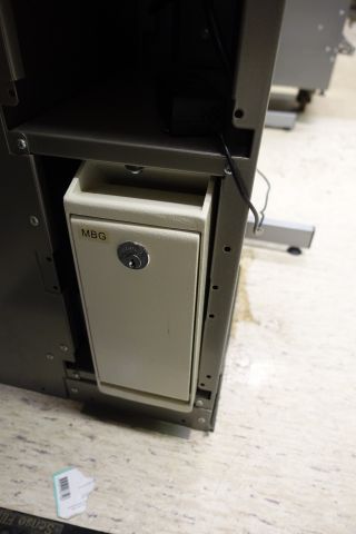 728055-3 Checkout counter with tobacco rack