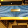 728055-6 Checkout counter with tobacco rack
