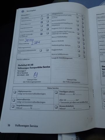 687947-100 VW Caddy Maxi 1.9 TDI -10 Reg no. KCJ879