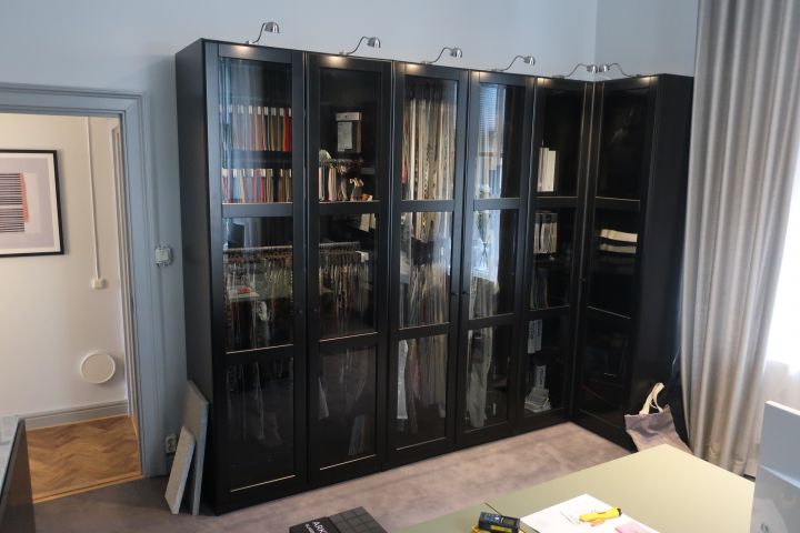 718257-1 Wardrobe system for corners, probably IKEA