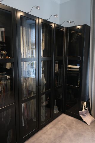 718257-4 Wardrobe system for corners, probably IKEA