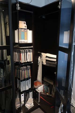 718257-10 Wardrobe system for corners, probably IKEA