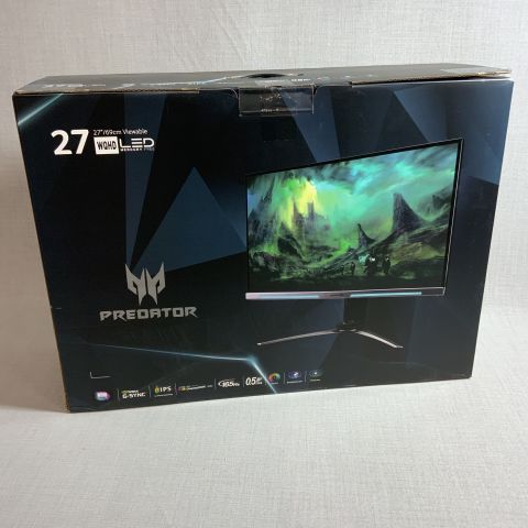 729060-2 Gaming screen Acer 27 "Predator XB273UGS (1440p, IPS, 144Hz)