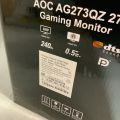 729081-4 Gaming screen AOC Agon 27 "AG273QZ (1440p, 240Hz, HDR400)