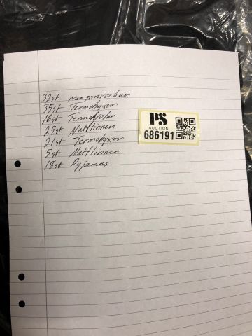 686191-4 Lots of new thermal pants, thermal skirts, bathrobes, pajamas etc. See inventory list