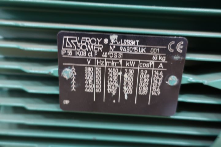 728868-6 Electric motor Leroy Somer Varmeca 33T 750