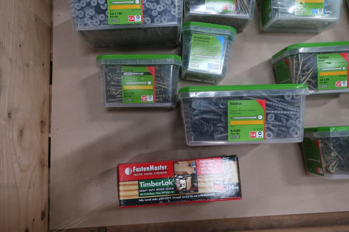 726556-3 Assortment with screw and screw accessories