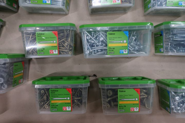 726556-6 Assortment with screw and screw accessories