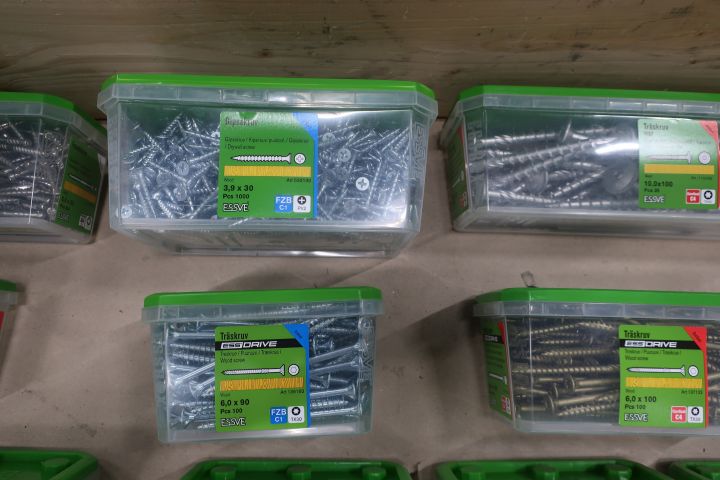 726556-8 Assortment with screw and screw accessories