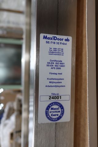 728875-2 2 door cassettes in steel frame MaxiDoor