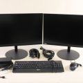 721254-1 2x Monitor - Lenovo ThinkVision incl. accessories