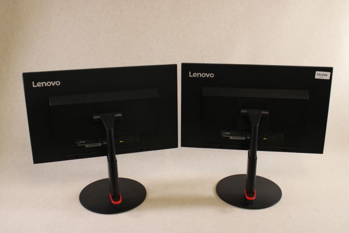 721254-4 2x Monitor - Lenovo ThinkVision incl. accessories
