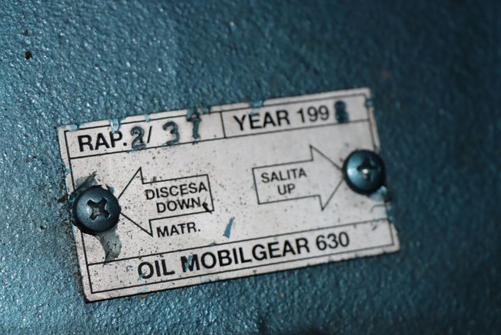 730797-4 2 pcs Lift machines Montanari M73