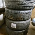 659676-1 2 Dunlopp summer tires 225/60/18 + 2 Falken Ziex 225/60/18