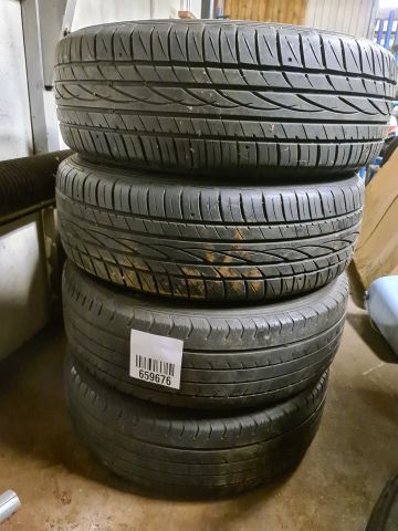 659676-1 2 Dunlopp summer tires 225/60/18 + 2 Falken Ziex 225/60/18