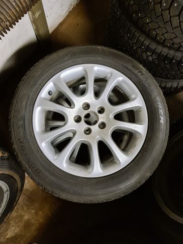 659676-5 2 Dunlopp summer tires 225/60/18 + 2 Falken Ziex 225/60/18