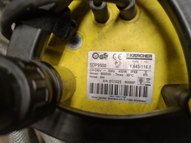 730281-3 Kärcher SPD 9500 dränkbar pump
